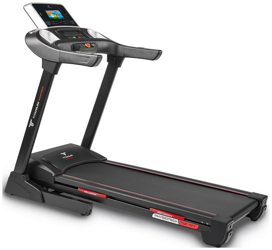 Изображение товара Беговая дорожка Titanium Masters Physiotech TGF TFT с 7-дюймовым дисплеем и Wi-Fi