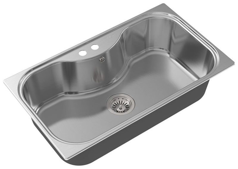 Изображение товара Кухонная мойка Oulin OL-330 Сатин