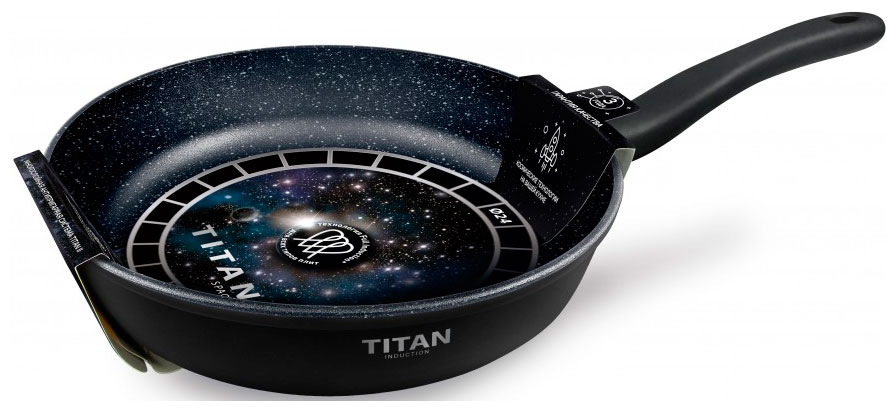 Сковорода НМП «Titan Space» 24 индукция н/р 918124i сковорода нмп индукция 24 литая н р l08124i