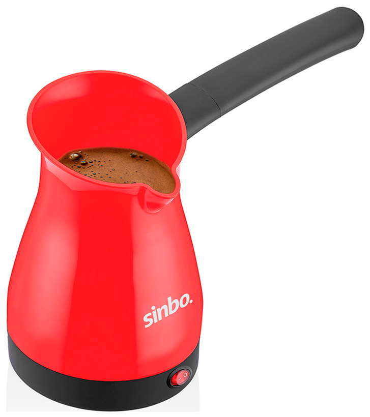 Кофеварка Sinbo SCM-2951 красная sinbo scm 2953 фильтр kahve makinesi