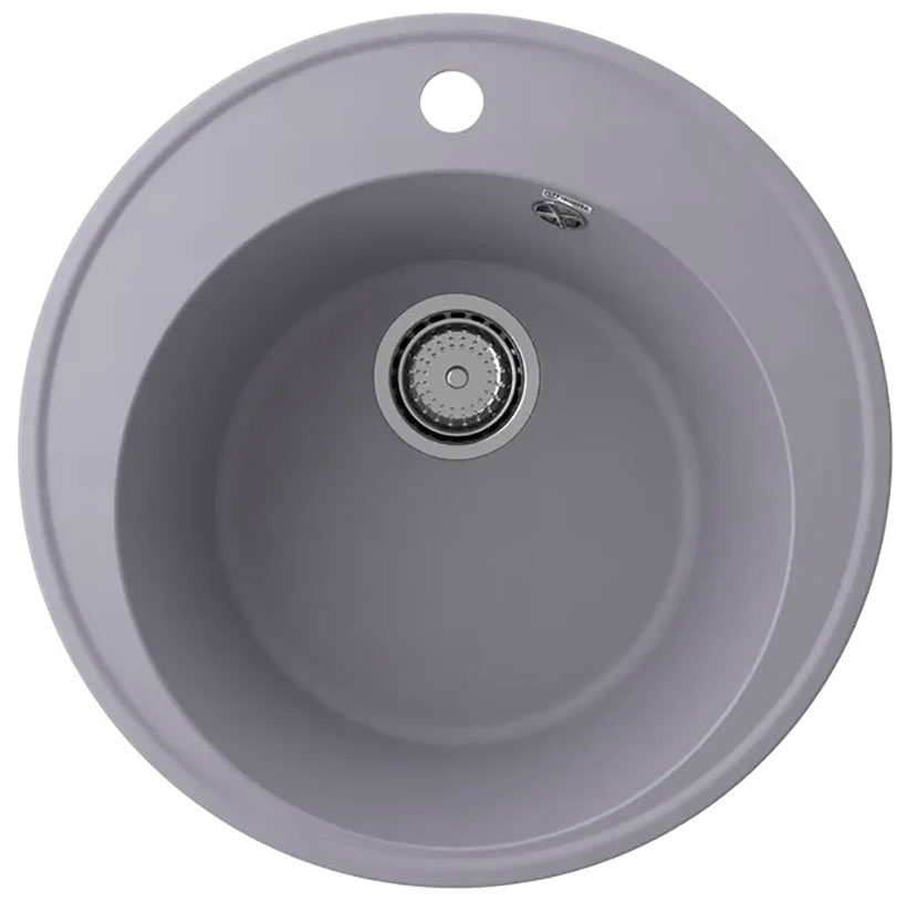 Изображение товара Кухонная мойка Ulgran Quartz Nora бетон 20x48.5x48.5 см накладная