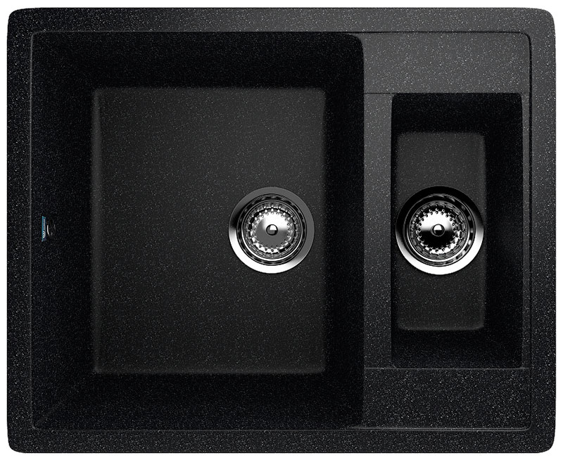 

Кухонная мойка Ulgran U-106/черный U-106-308