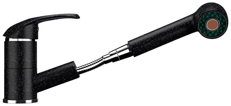 Изображение товара Кухонный смеситель Ulgran U-002/черный U-002-308