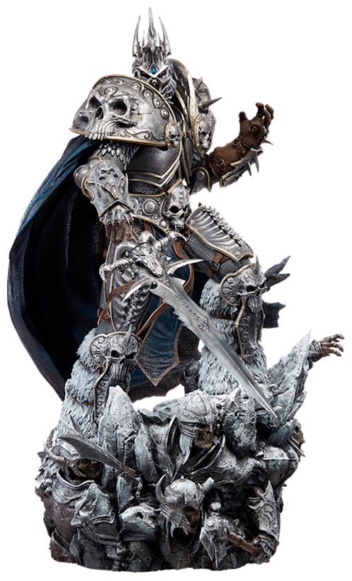 статуэтка world of warcraft arthas 25 см Фигурка коллекционная Blizzard World of Warcraft Lich King Arthas Premium Statue