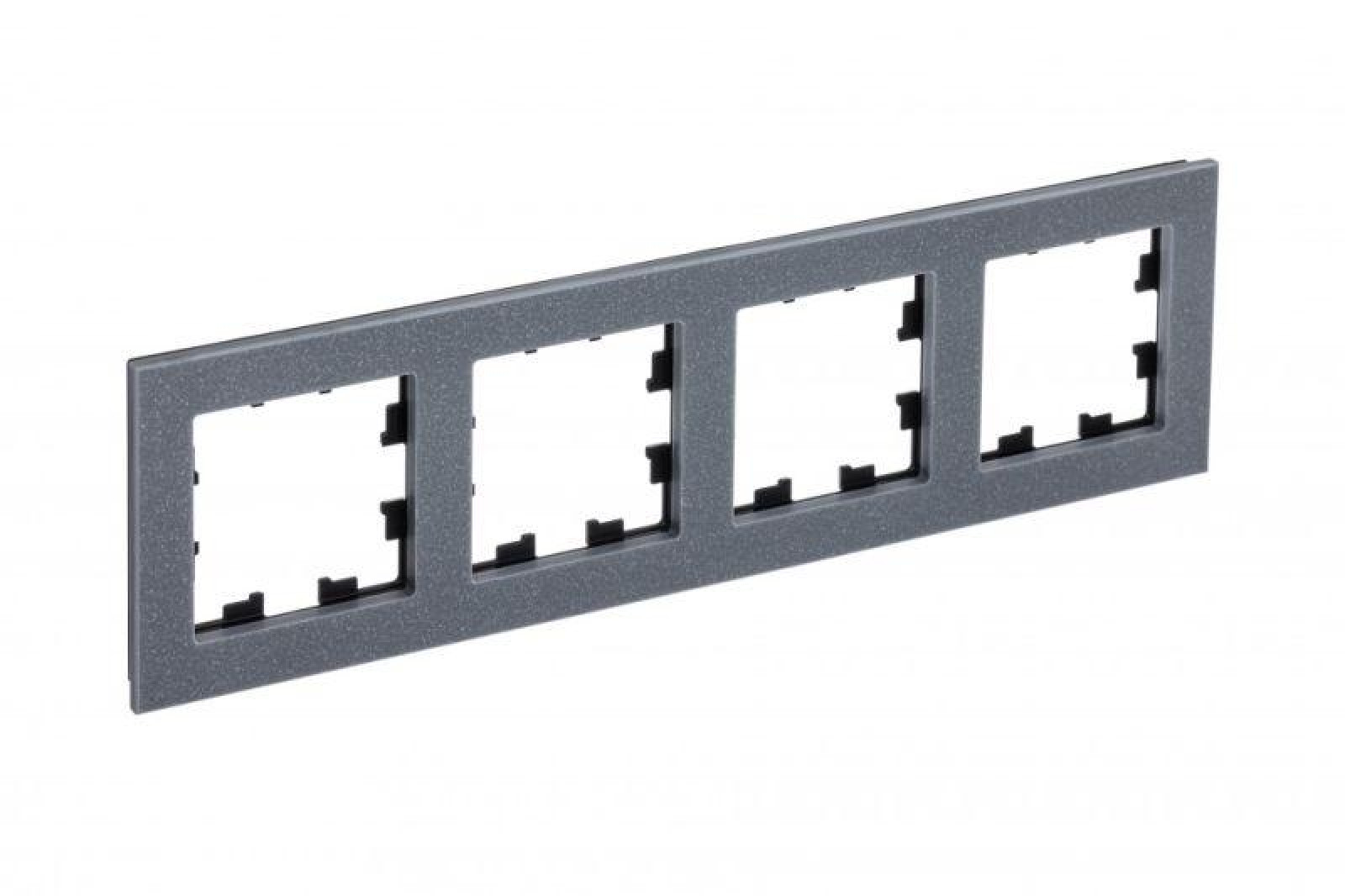 Изображение товара Рамки, декоративные элементы, основания для ЭУИ Systeme Electric Рамка 4-м AtlasDesign Nature мрамор айс грей SE