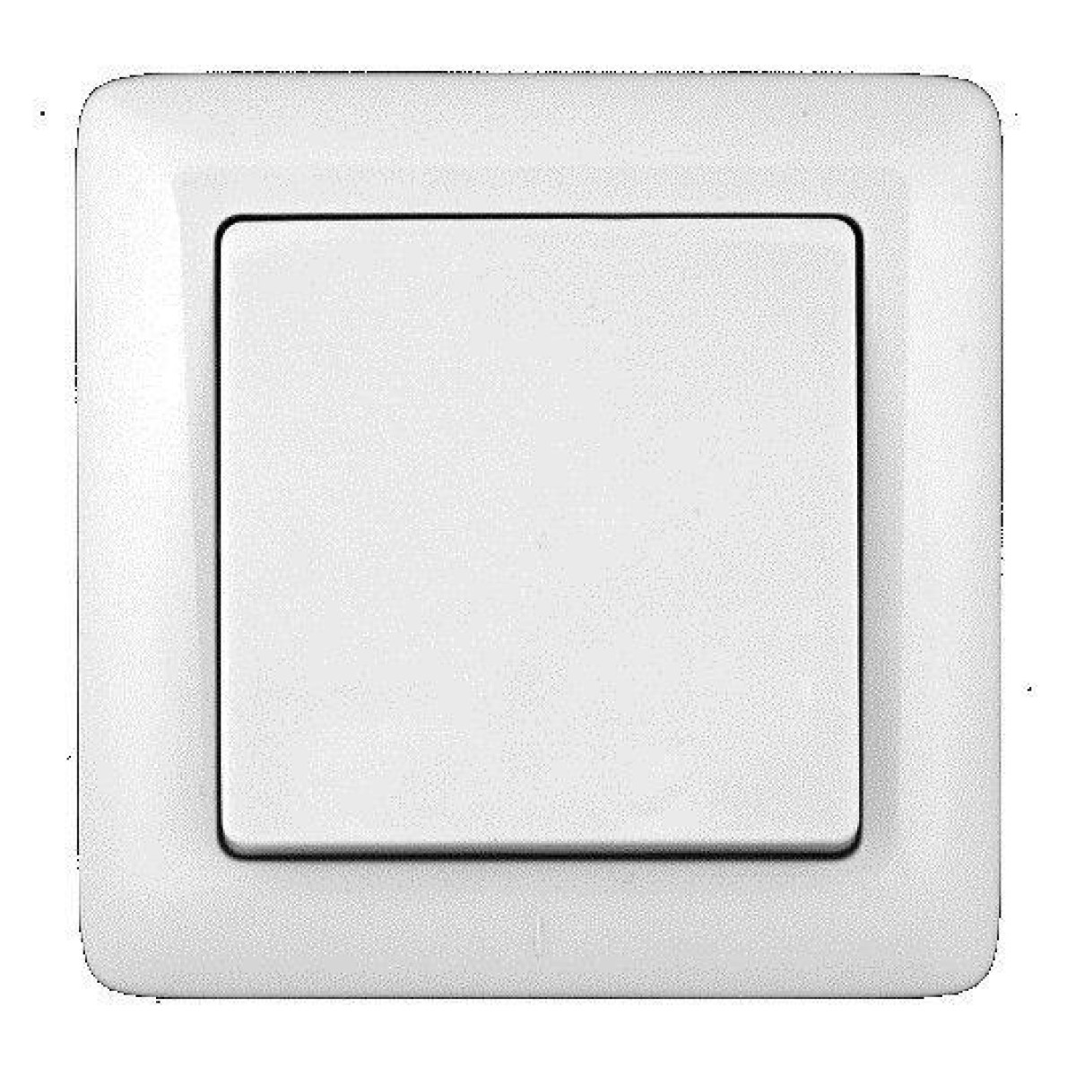 Изображение товара Выключатели, переключатели, диммеры Systeme Electric Выключатель 1-кл. СП Хит 6А IP20 250В бел. SE