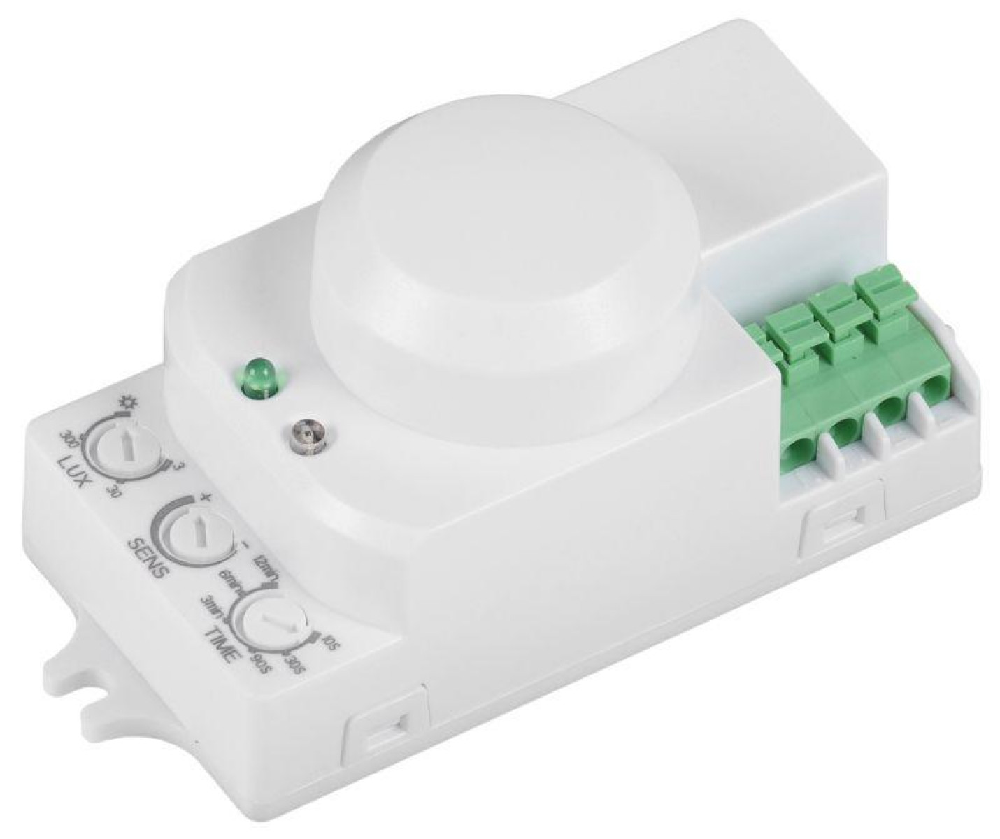 Изображение товара Детектор движения IEK ДД-МВ 201, микроволновой, 1200 Вт, IP20, 360 градусов, белый