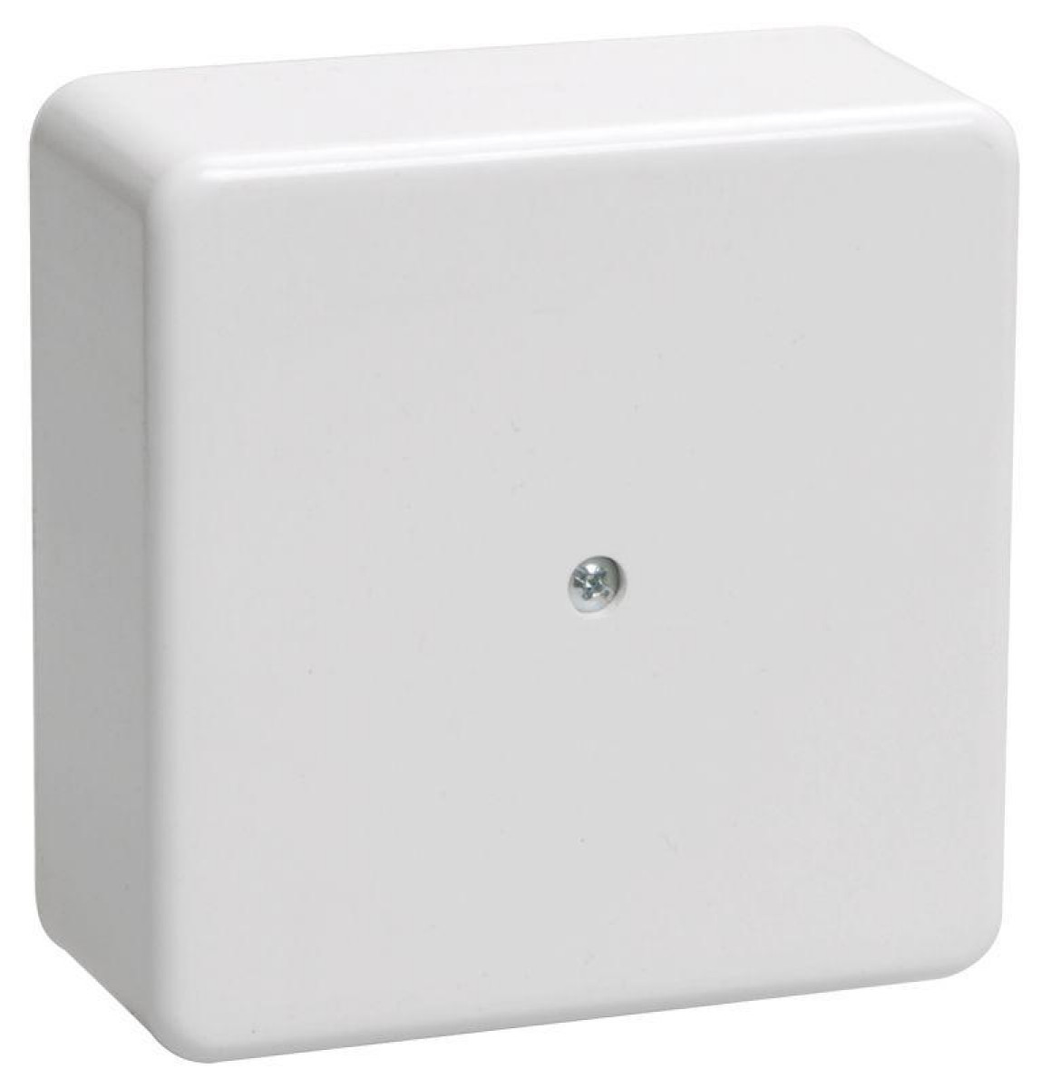 Изображение товара Изделия для электромонтажа IEK Коробка распаячная ОП 100х100х44 IP20 KM41222 белая