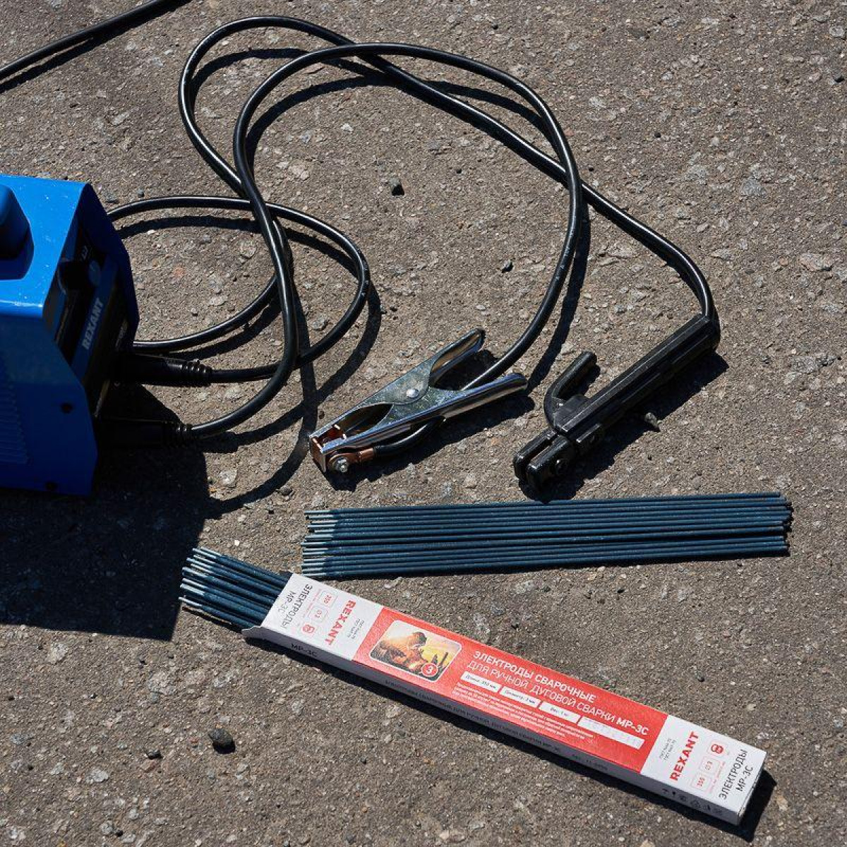 Изображение товара Электрод Rexant MP-3C 350мм/3мм (уп.1кг)