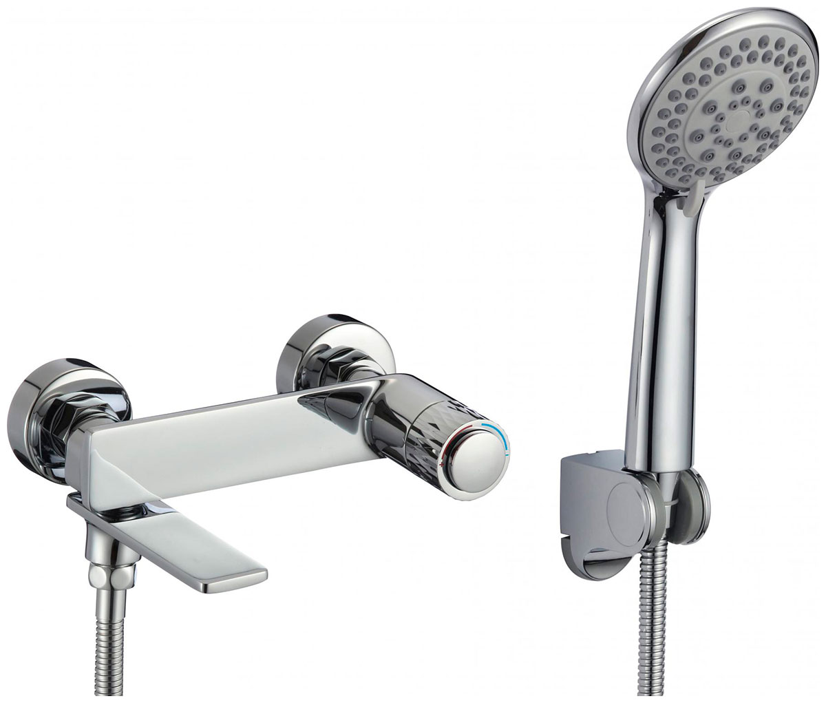 Изображение товара Смеситель для ванной комнаты Savol S-601831 с душевым гарнитуром и керамическим картриджем