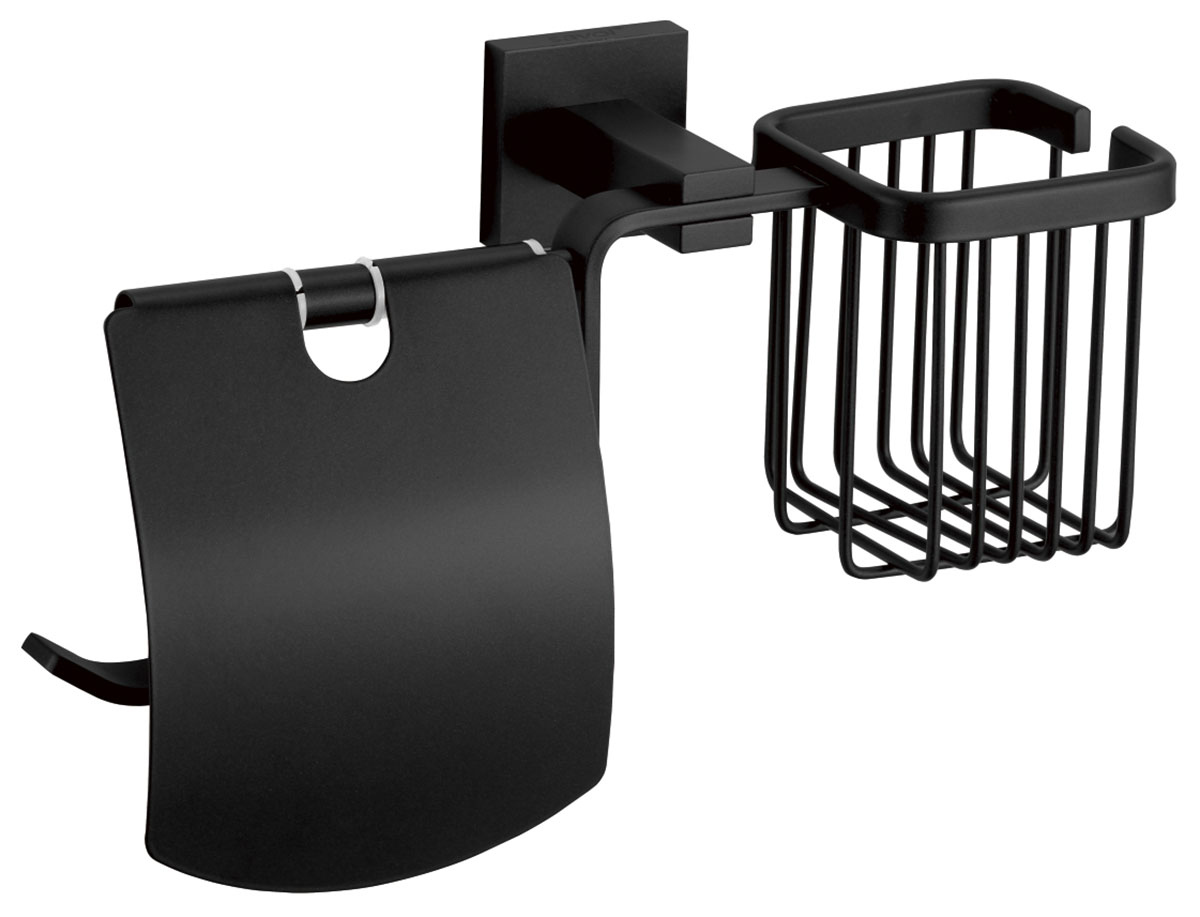 

Держатель для туалетной бумаги и освежителя Savol 65h S-L06551H, Черный