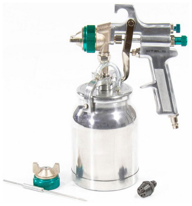 Изображение товара Профессиональный краскопульт Stels AS 702 HP для окраски и побелки