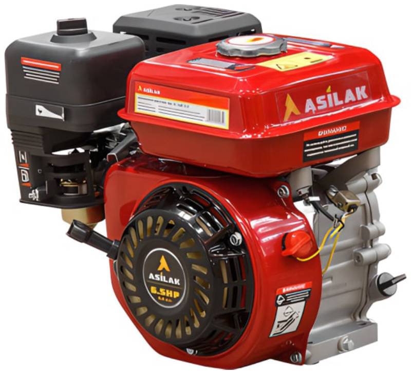 двигатель для садовой техники asilak sl 188f sh25 бензиновый Двигатель бензиновый Asilak SL-168F-D19