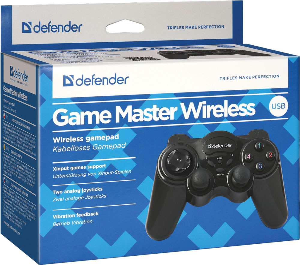 Геймпад Defender Game Master Wireless USB 64257 | AliExpress