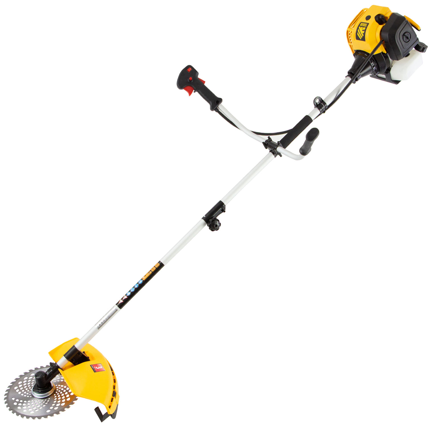 Изображение товара Бензиновый триммер Denzel DT 52 S 3 л.с. мощный для травы и кустарника