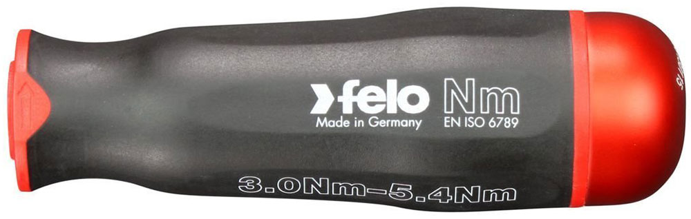

Рукоятка c регулировкой крутящего момента Felo Серия Nm 3,0-5,4 Нм 10000306