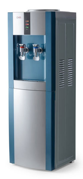 Изображение товара Кулер для воды напольный AEL LD-AEL-47c marengo/silver с шкафчиком