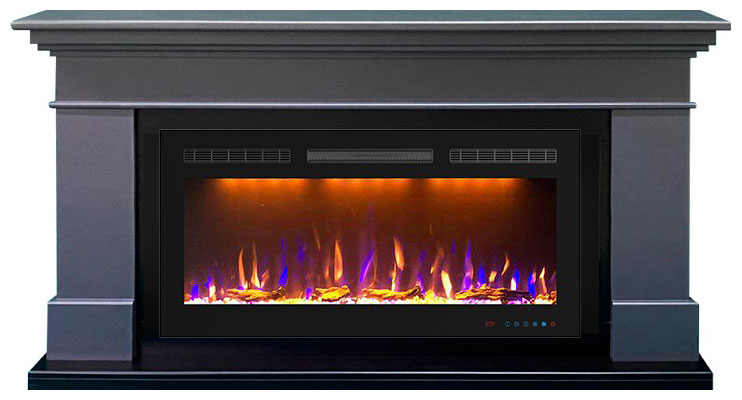 Изображение товара Электрокаминокомплект Royal Flame California с очагом Crystal 36 сери Series
