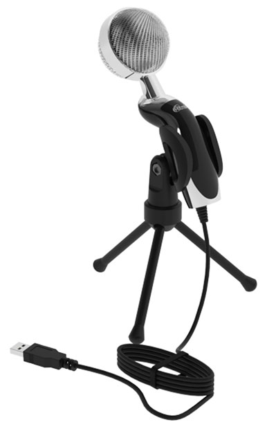 

Микрофон настольный Ritmix RDM-127 USB Black, Черный