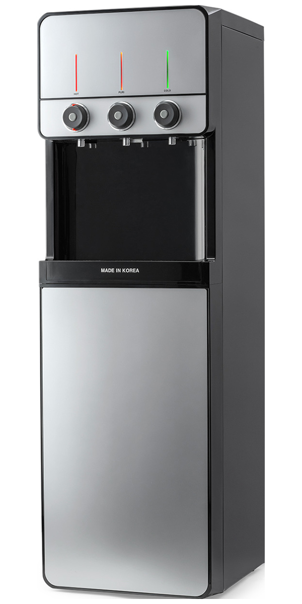 Изображение товара Пурифайер-проточный кулер для воды Aquaalliance V19s-LC черно-серебристый