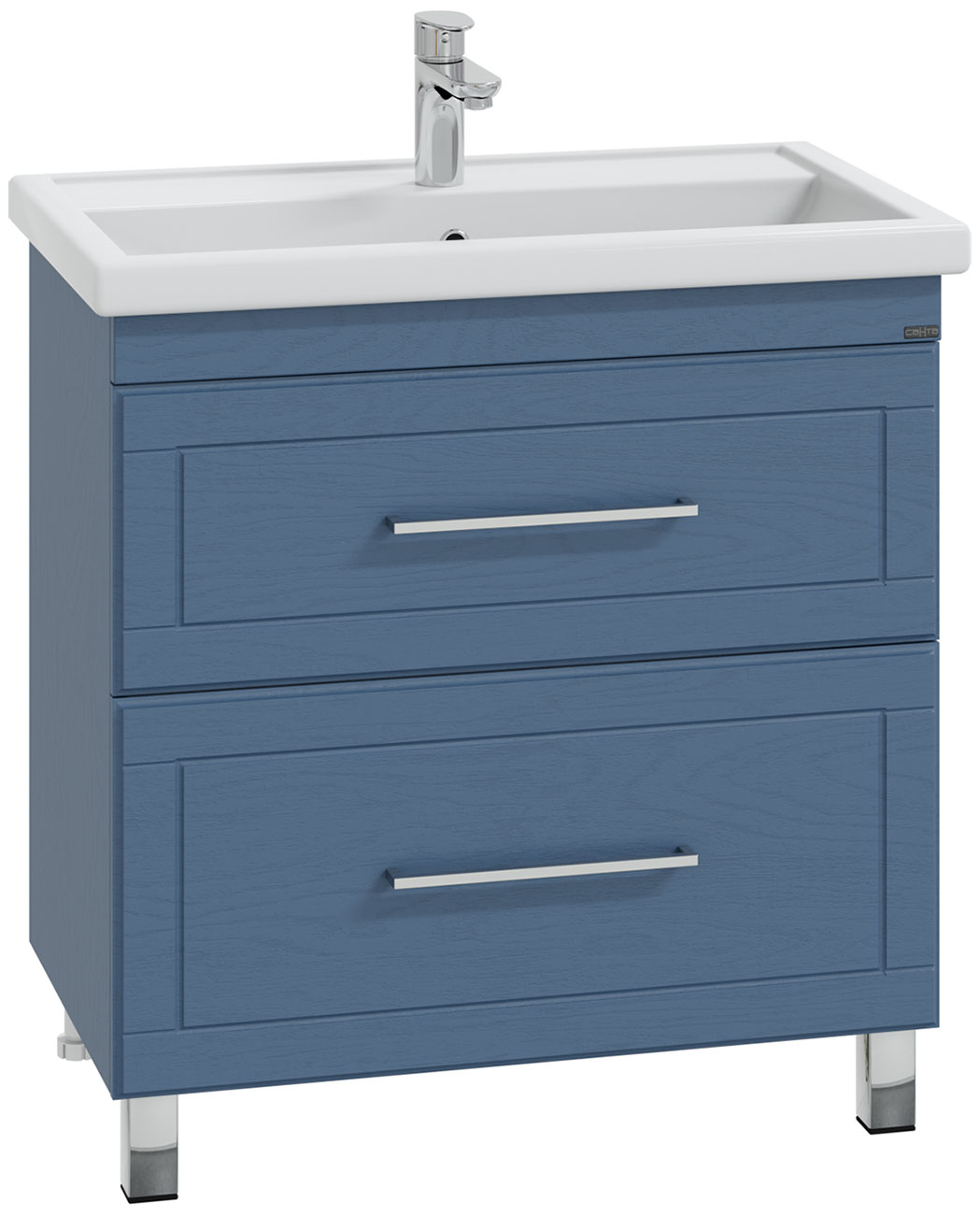 

Тумба для умывальника СаНта Венера 80, дуб адриатика, напольная (221015) под умывальник Фостер 80, Дуб адриатика/хром