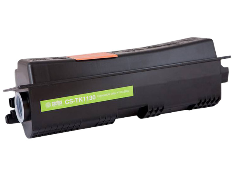 Изображение товара Тонер-картридж Cactus CS-TK1130 для KYOCERA FS-1030MFP/1130MFP/M2030DN, ресурс 3000 страниц