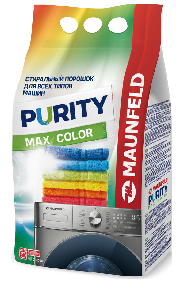 Изображение товара Стиральный порошок Maunfeld Purity Max Color Automat, 9000 г (MWP9000CA)