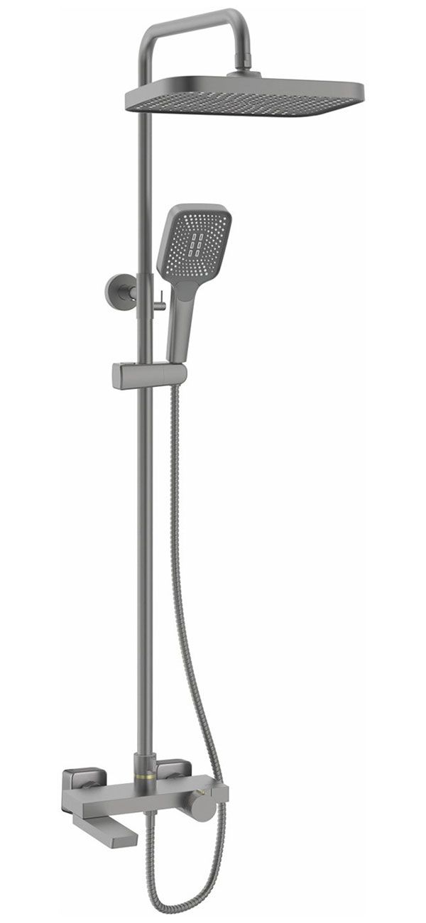 Изображение товара Душевая система Rose R18T пепельный для ванной и душа с термостатом