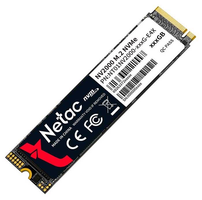 Изображение товара SSD Netac M.2 NV2 512 Гб PCIe 3.0 NV2 NT01NV2000-512-E4X