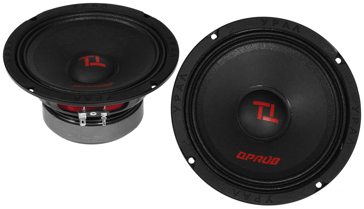 Изображение товара Автомобильные колонки Урал ТТ 165 Драйв 16.5см 2 шт Среднечастотные без решетки