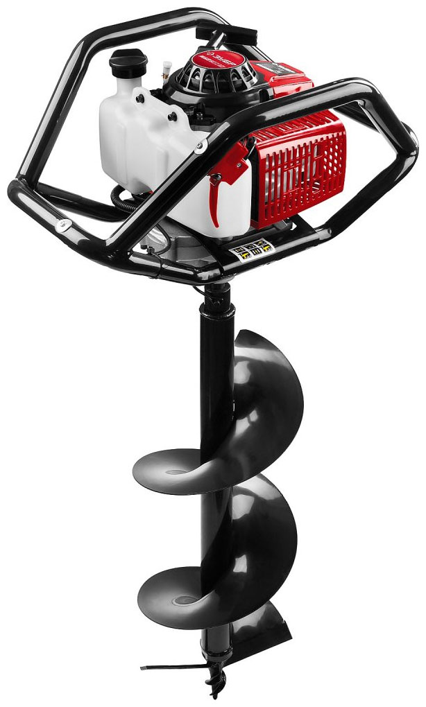 Изображение товара Мотобур Зубр со шнеком, d=60-300 мм, 71 см3, 2 оператора (МБ2-300 Н)