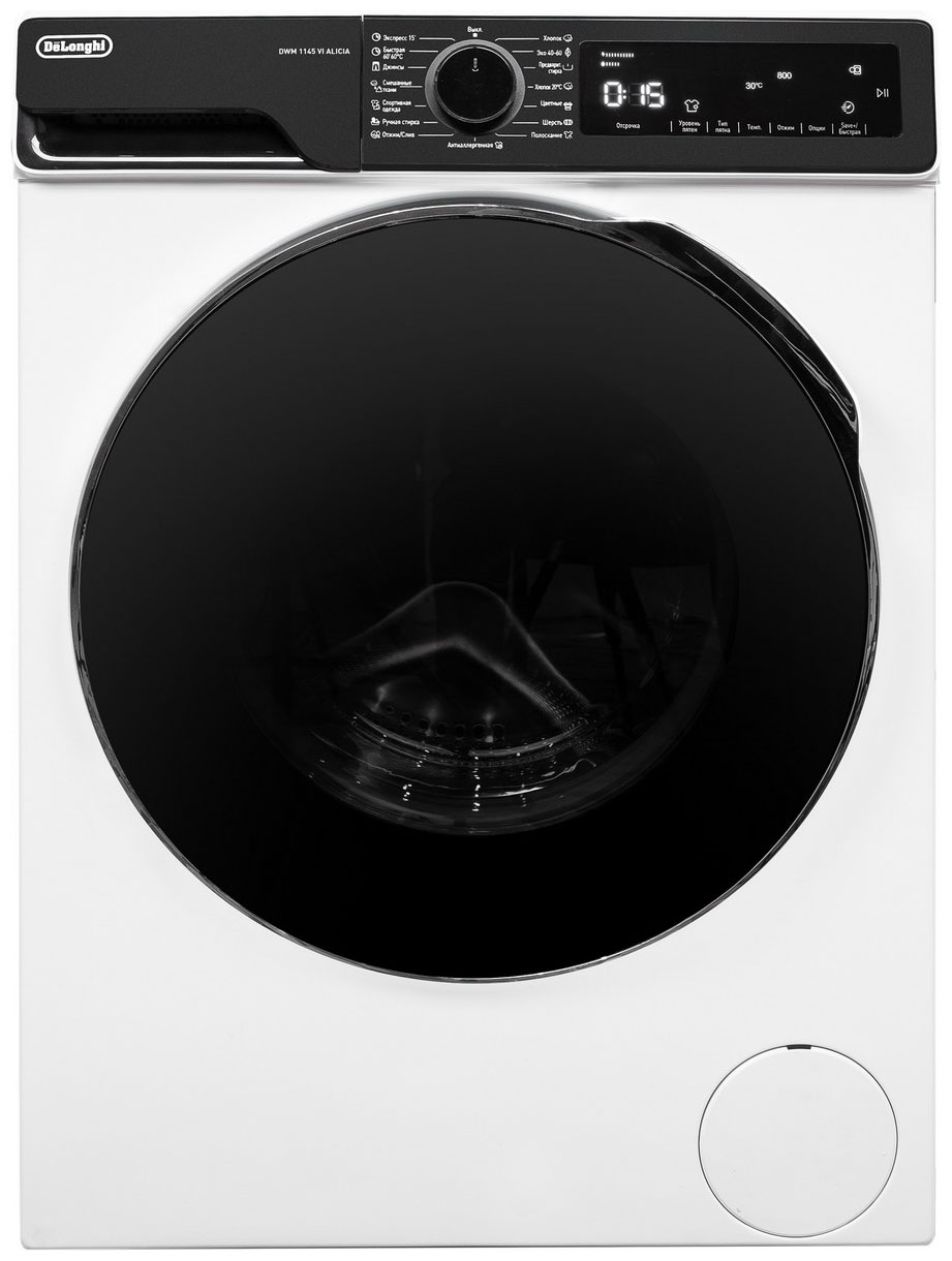 Изображение товара Стиральная машина DeLonghi DWM 1145 VI ALICIA 10.5 кг A+++ электронная