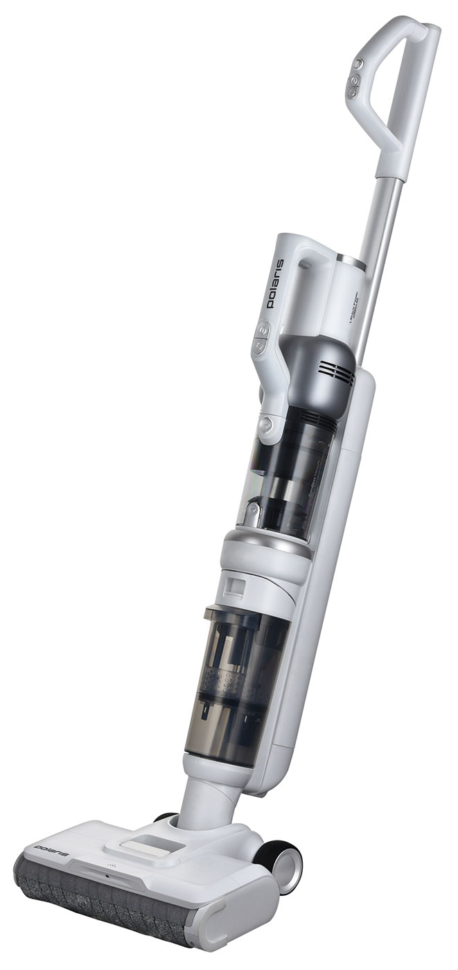 Изображение товара Вертикальный пылесос моющий Polaris PVCW 6070, белый