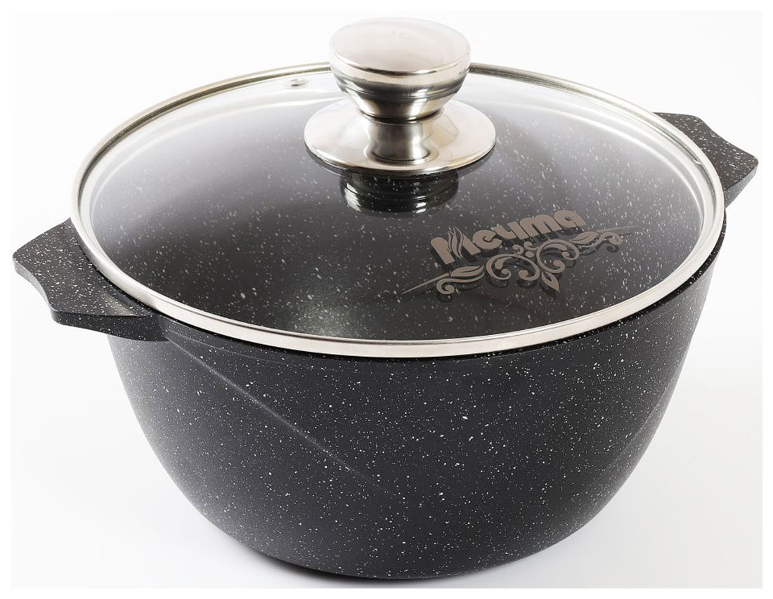 Изображение товара Кастрюля индукционная Мечта Гранит Induction PRO 5 л антипригарное покрытие