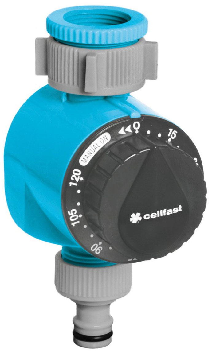 Изображение товара Таймер Cellfast IDEAL автоматический таймер для системы полива 120 мин