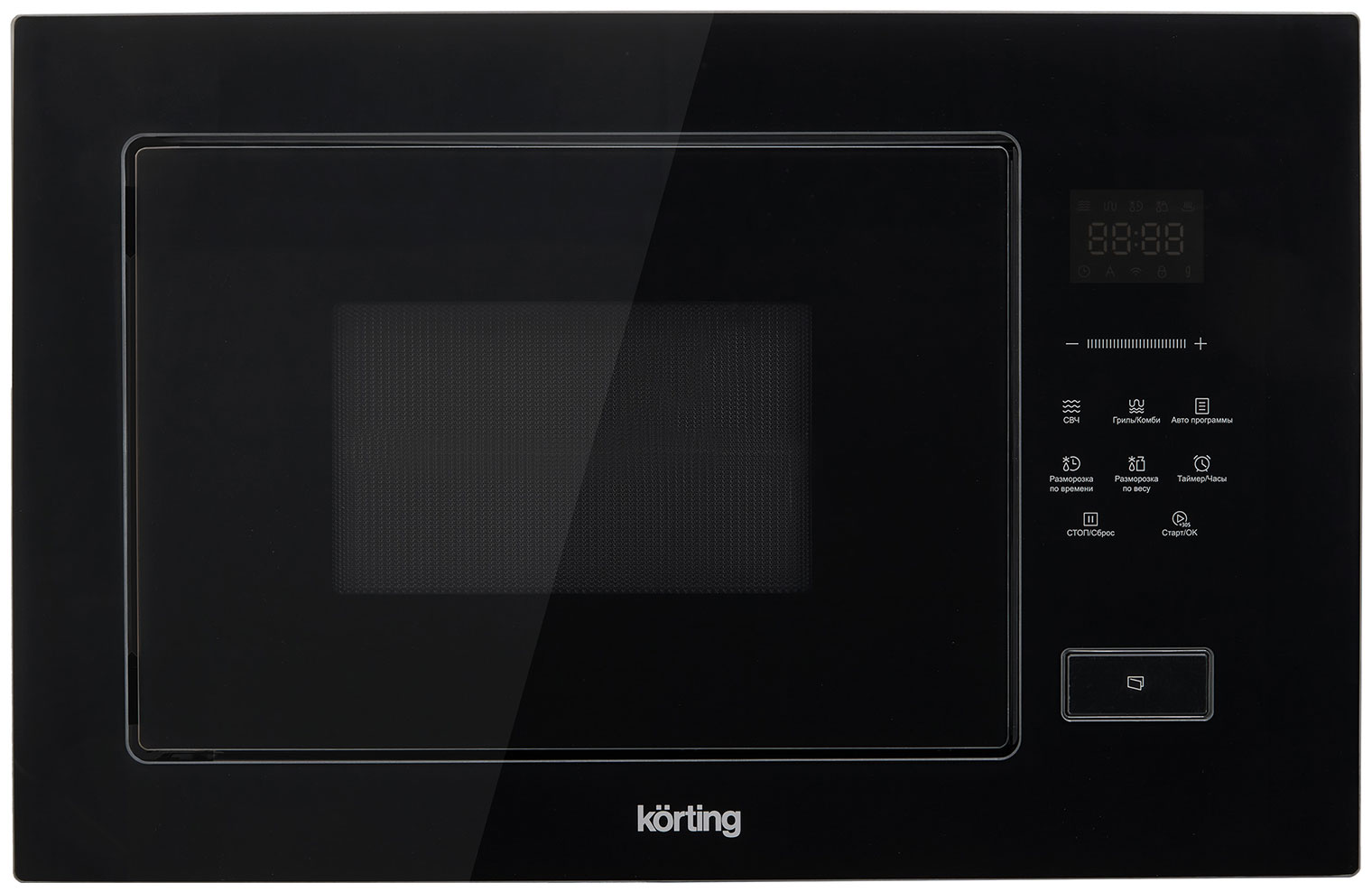 Изображение товара Встраиваемая микроволновая печь Korting KMI 827 GN с грилем и сенсорным управлением