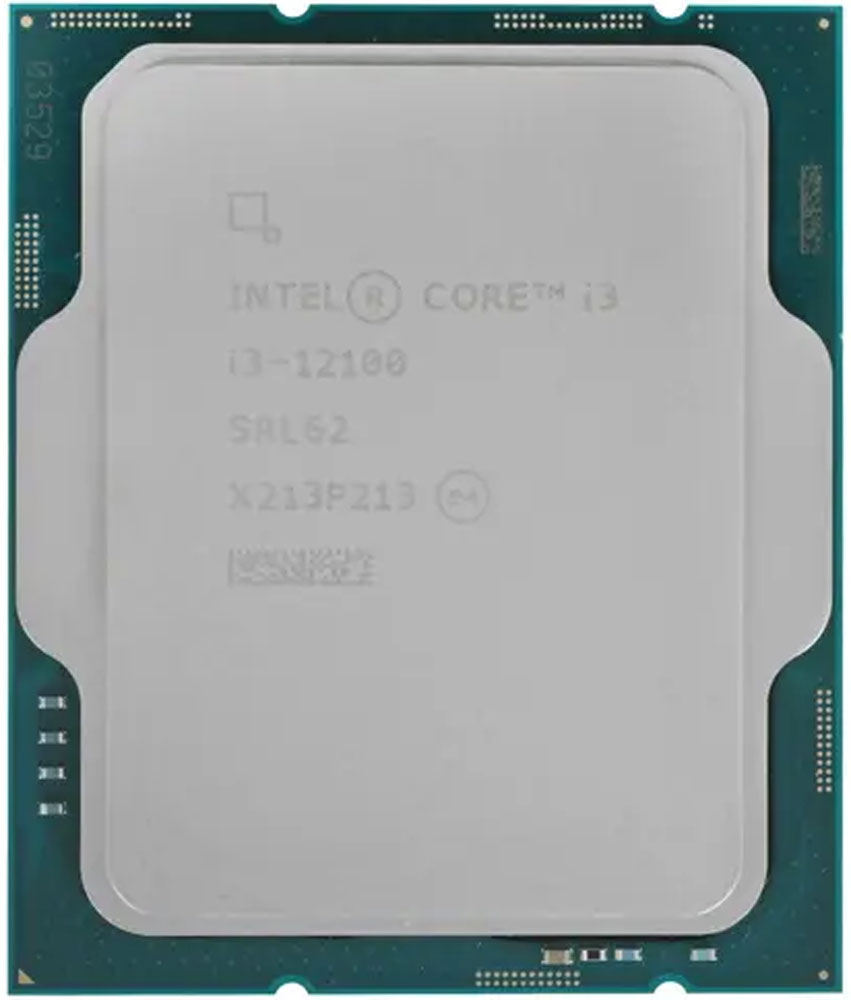 Изображение товара Процессор Intel Core i3 12100 LGA1700 OEM - высокая производительность и современная архитектура