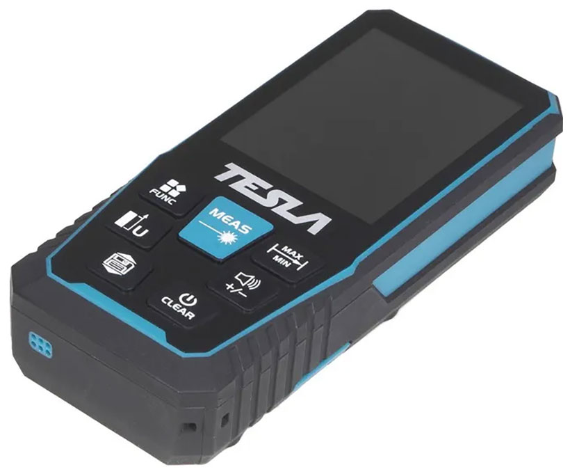 Изображение товара Лазерный дальномер Tesla DL100 100 м точность ±2 мм компактный прибор для профессионалов и быта