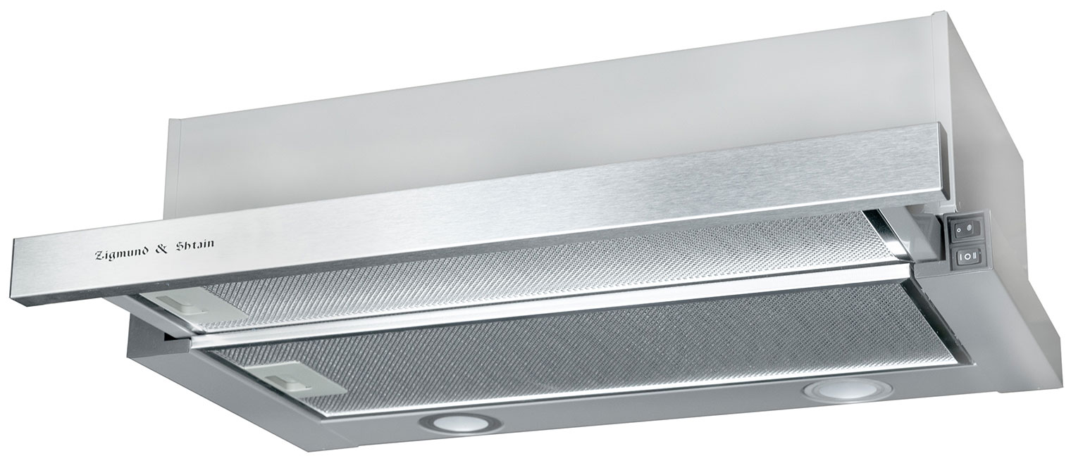 Изображение товара Вытяжка Zigmund Shtain K 017.6 S телескопическая нержавеющая сталь 700 м3/ч