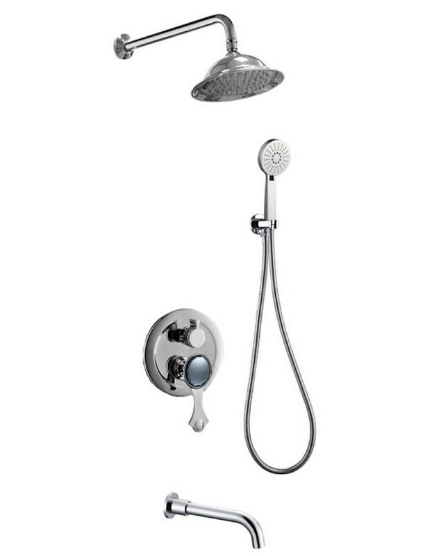 

Душевой комплект Bronze de Luxe YASMINA/хром (NT800/B03)