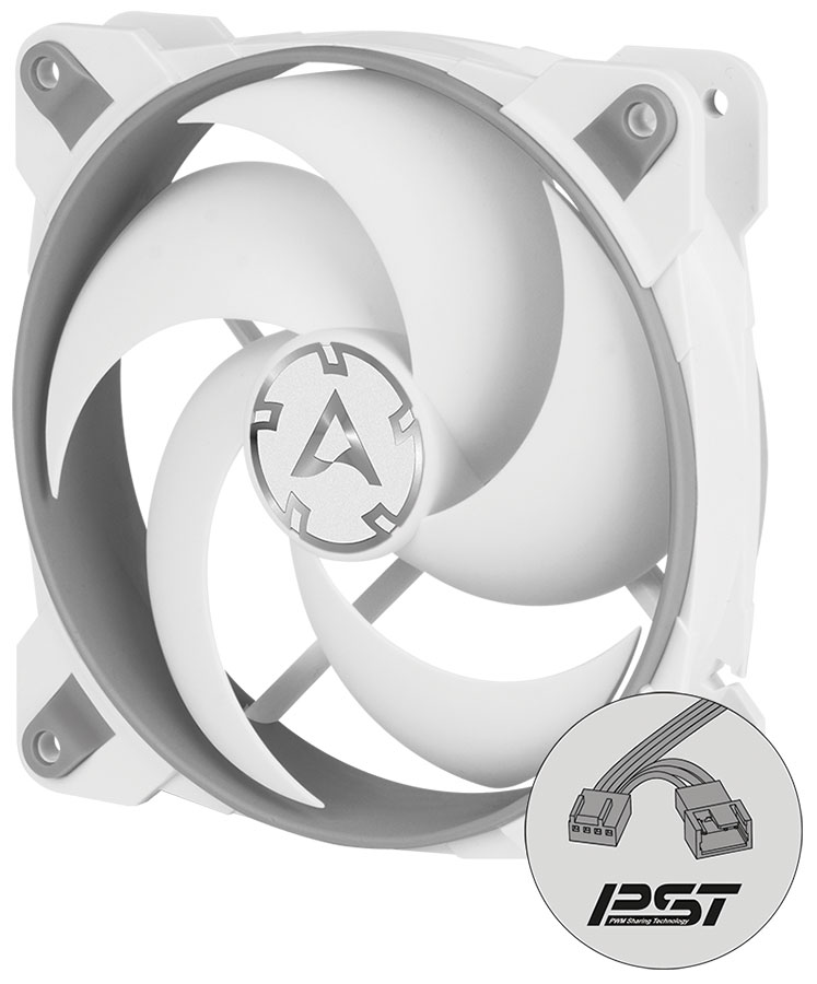 Изображение товара Вентилятор для корпуса Arctic BioniX P120 Grey/White PWM (ACFAN00167A)