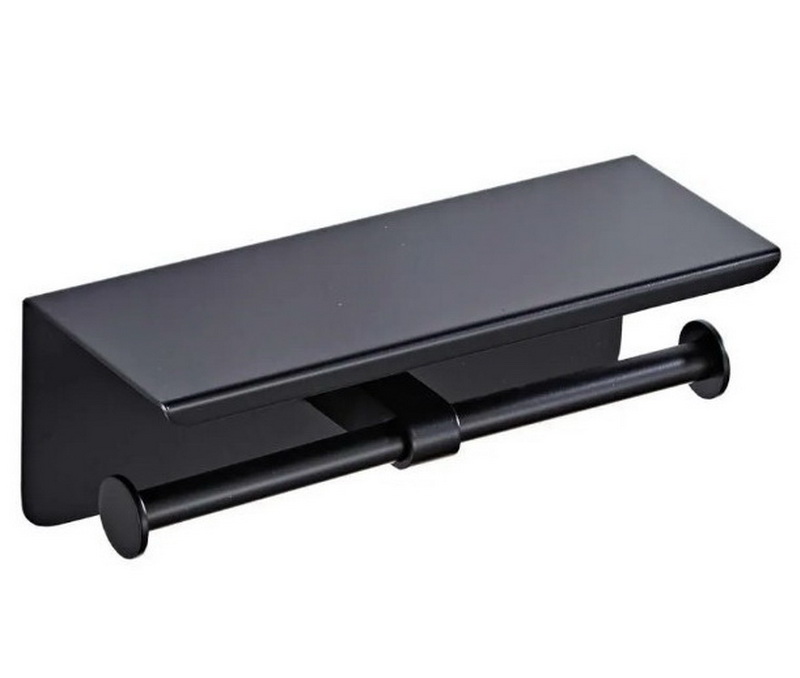 

Держатель для туалетной бумаги D-Lin черный (D201507-2)