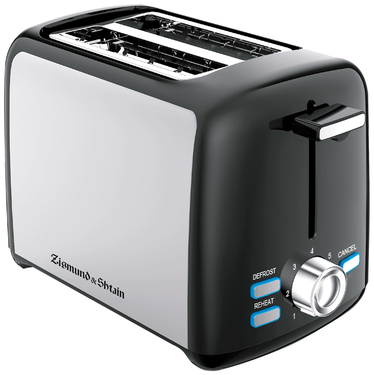 Изображение товара Тостер Zigmund Shtain ST-93 1000 Вт 2 отделения автоматический выброс