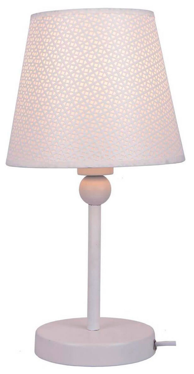 Изображение товара Настольная лампа Lussole Lgo (GRLSP-0541) ретро LED белая для дома и офиса