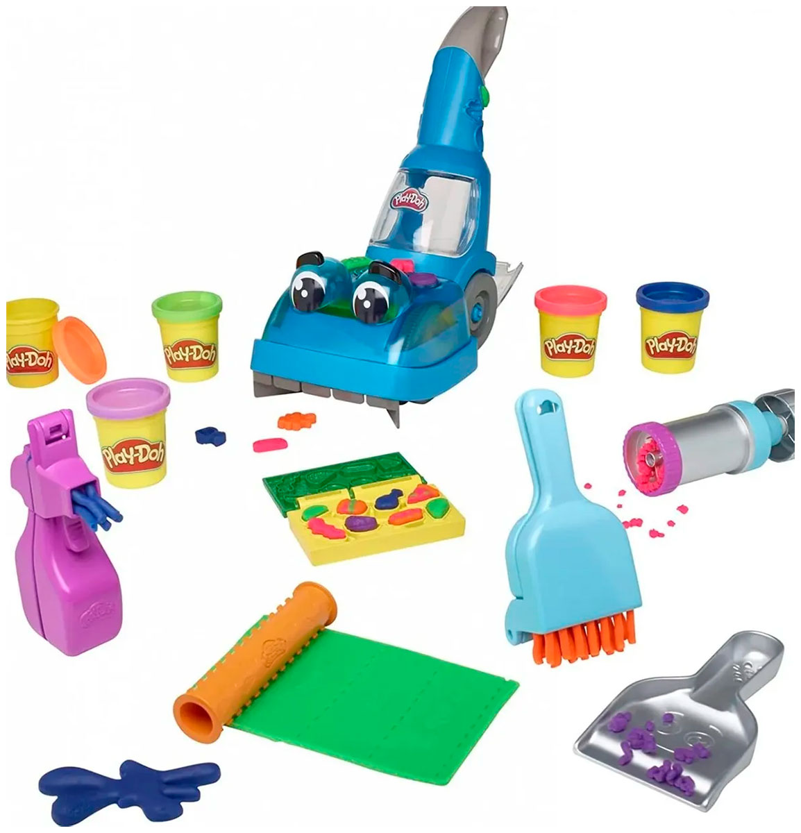 Изображение товара Игровой набор Play-Doh Пылесос для лепки с инструментами 5 баночек
