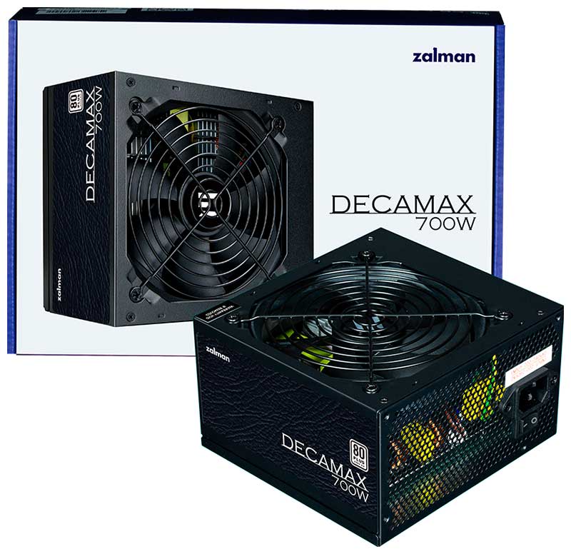 Изображение товара Блок питания Zalman DecaMax 700W (ZM700-LX3) Изображение товара Блок питания Zalman DecaMax 700W (ZM700-LX3)