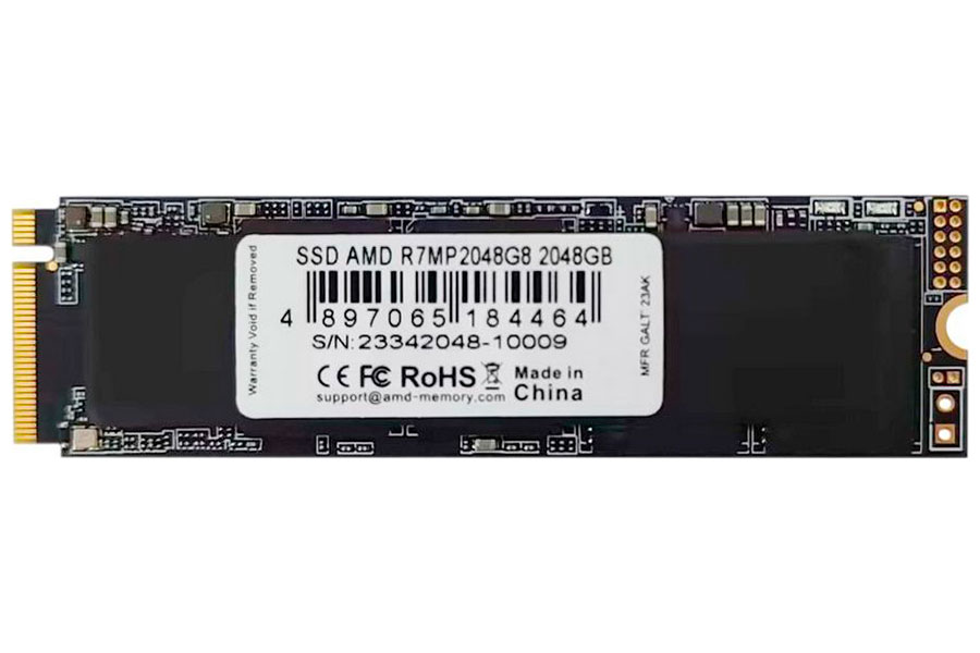 Изображение товара SSD накопитель AMD M.2 2TB PCIe 4.0 Radeon R7 модель R7MP2048G8