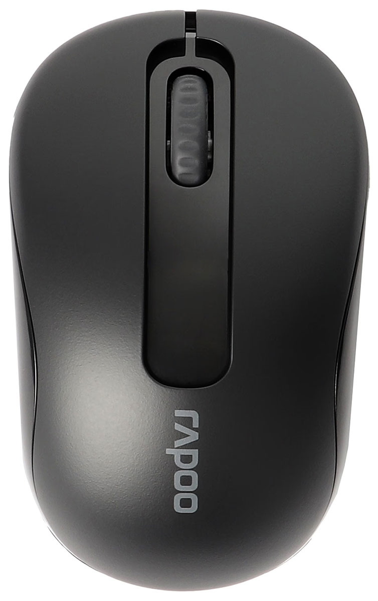 Изображение товара Беспроводная мышь Rapoo M10 PLUS черный оптический 1000 dpi