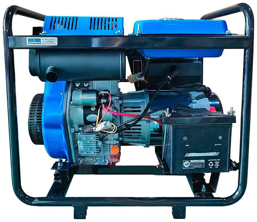 Изображение товара Дизельный генератор Redbo DPG-7500 7.5 кВт электростарт