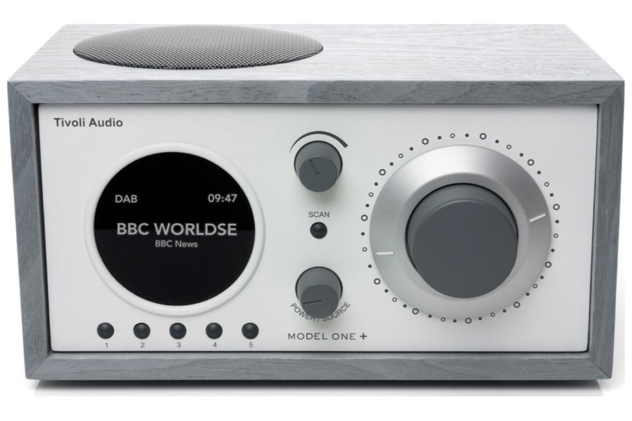 Изображение товара Радиоприемник с часами Tivoli Model One+ DAB+ серый/белый
